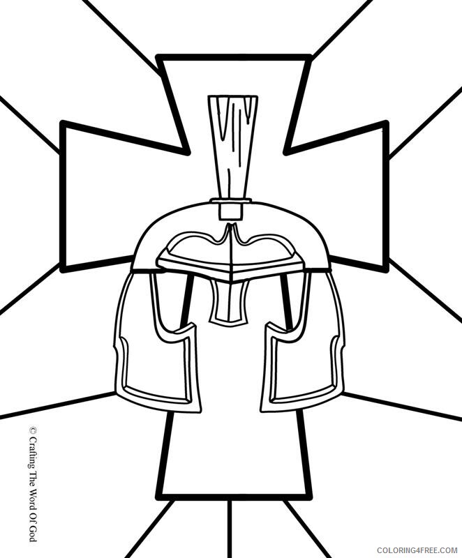 Armour of God Coloring Page Printable Sheets Armor Of God Crafting 2021 a 2817 Coloring4free