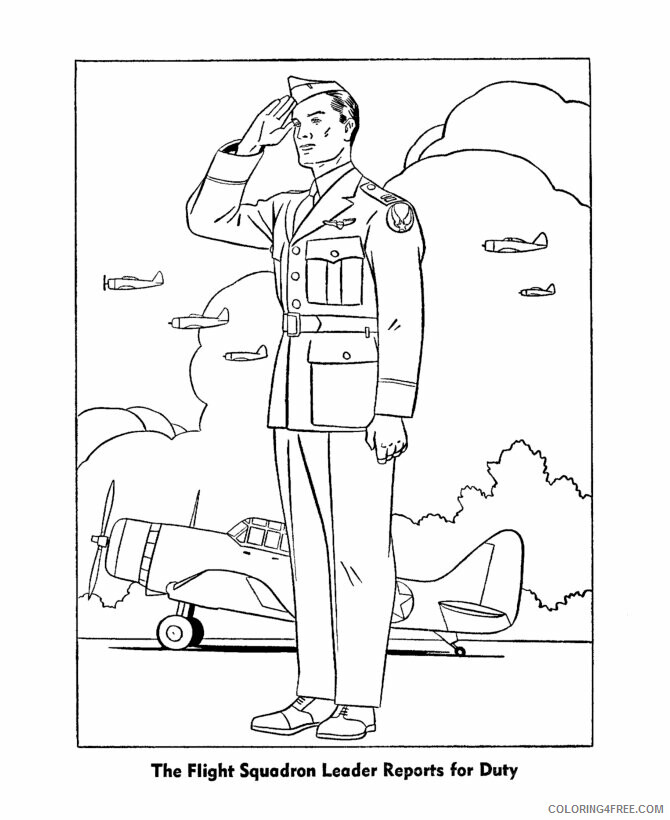 Army Coloring Page Printable Sheets Veterans Day Army 2021 a 2915 Coloring4free