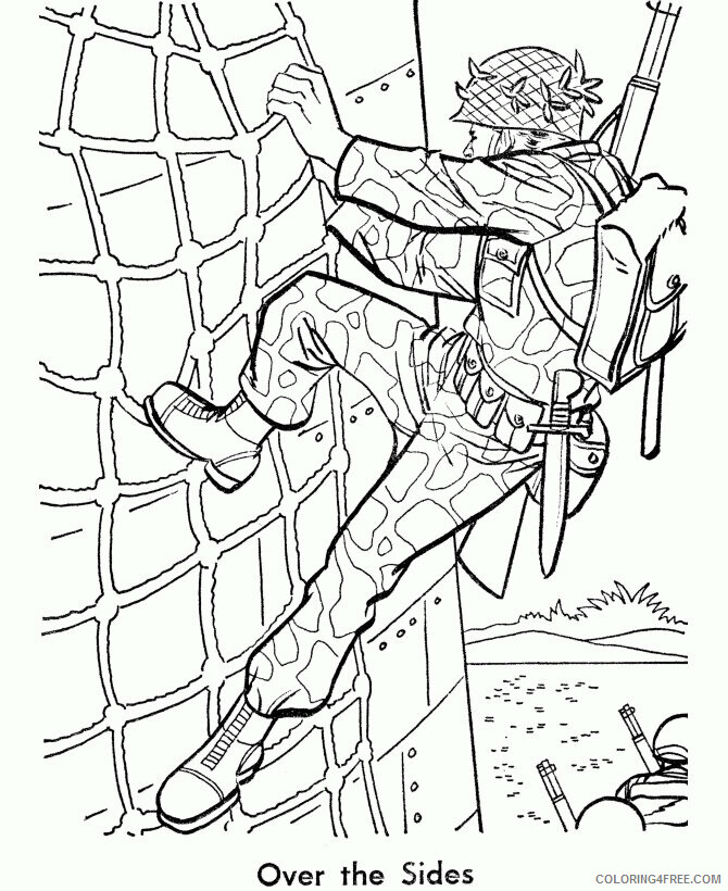 Army Coloring Pages for Boys Printable Sheets Army S for 2021 a 2942 Coloring4free