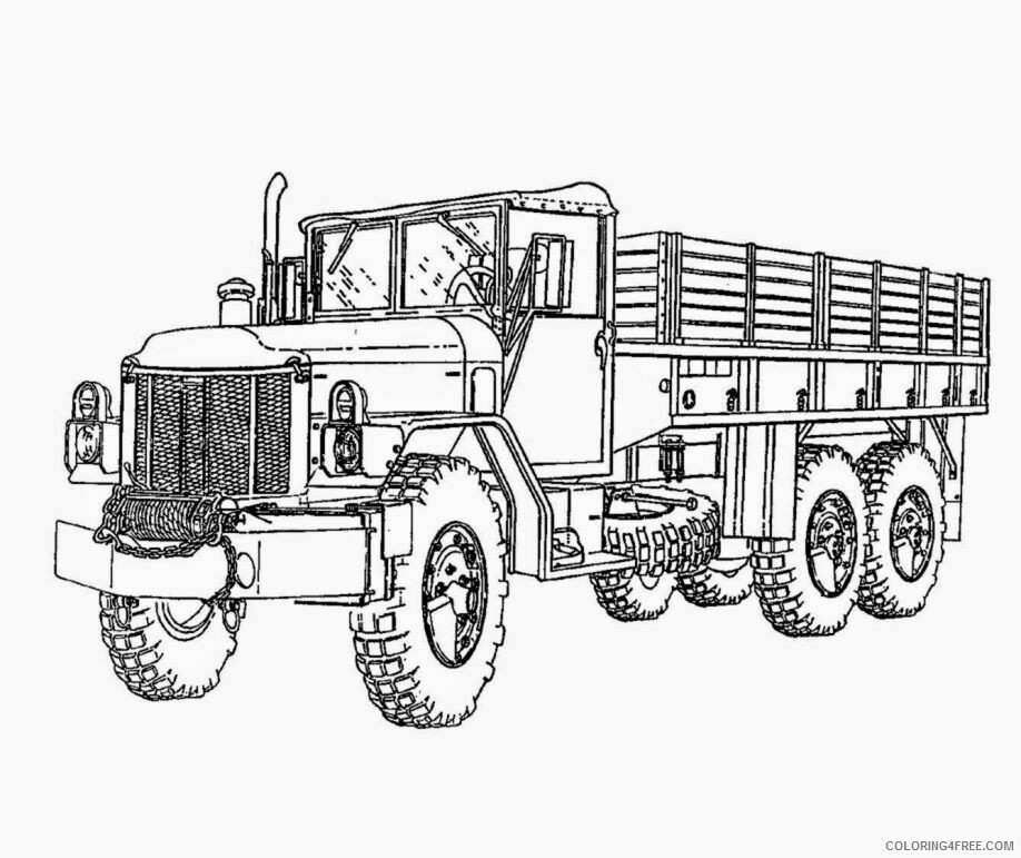 Army Coloring Pages for Boys Printable Sheets Army Truck Sheets Army 2021 a 2947 Coloring4free