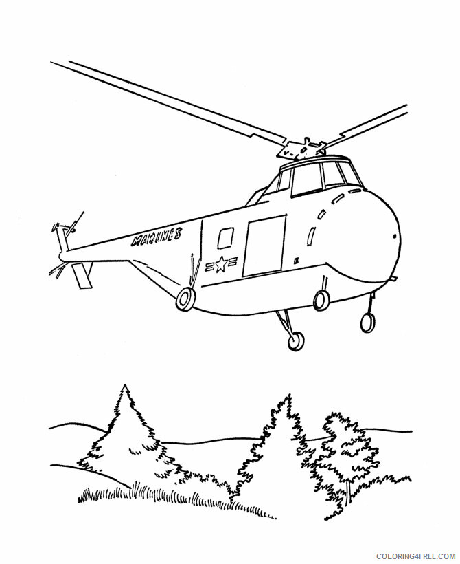 Army Helicopter Coloring Pages Printable Sheets Army Planes jpg 2021 a 2992 Coloring4free