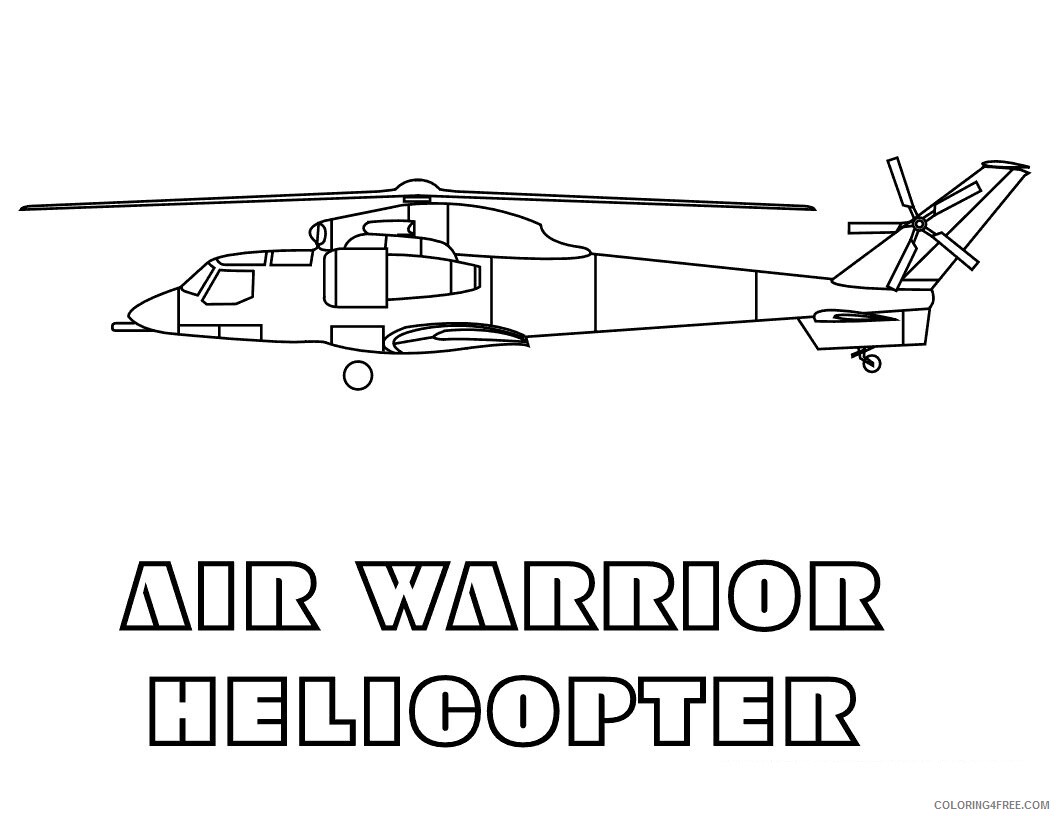 Army Helicopter Coloring Pages Printable Sheets Helicopter Online Helicopter 2021 a 2994 Coloring4free