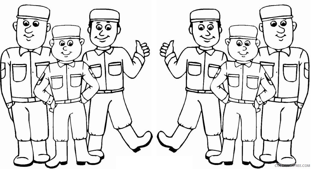 Army Soldier Coloring Page Printable Sheets Soldier 19 Pictures 2021 a 3023 Coloring4free
