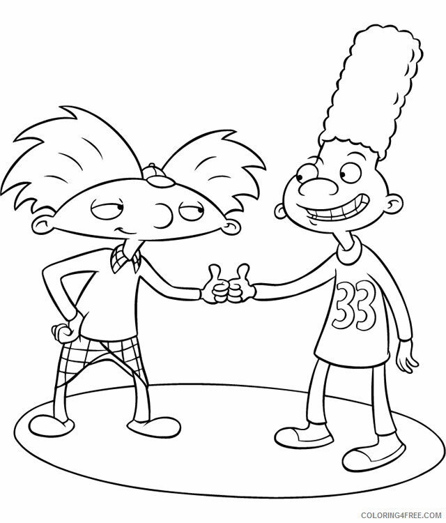 Arnold Coloring Pages Printable Sheets Hey Arnold jpg 2021 a 3053 Coloring4free
