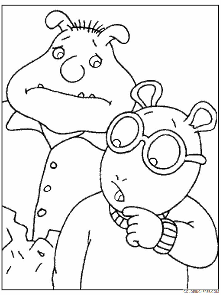 Arthur Cartoon Characters Printable Sheets Arthur Sheets 1 jpg 2021 a 3208 Coloring4free