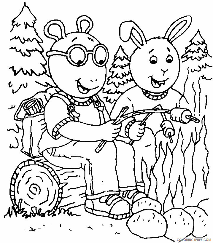 Arthur Cartoon Characters Printable Sheets arthur printable kids 2021 a 3214 Coloring4free