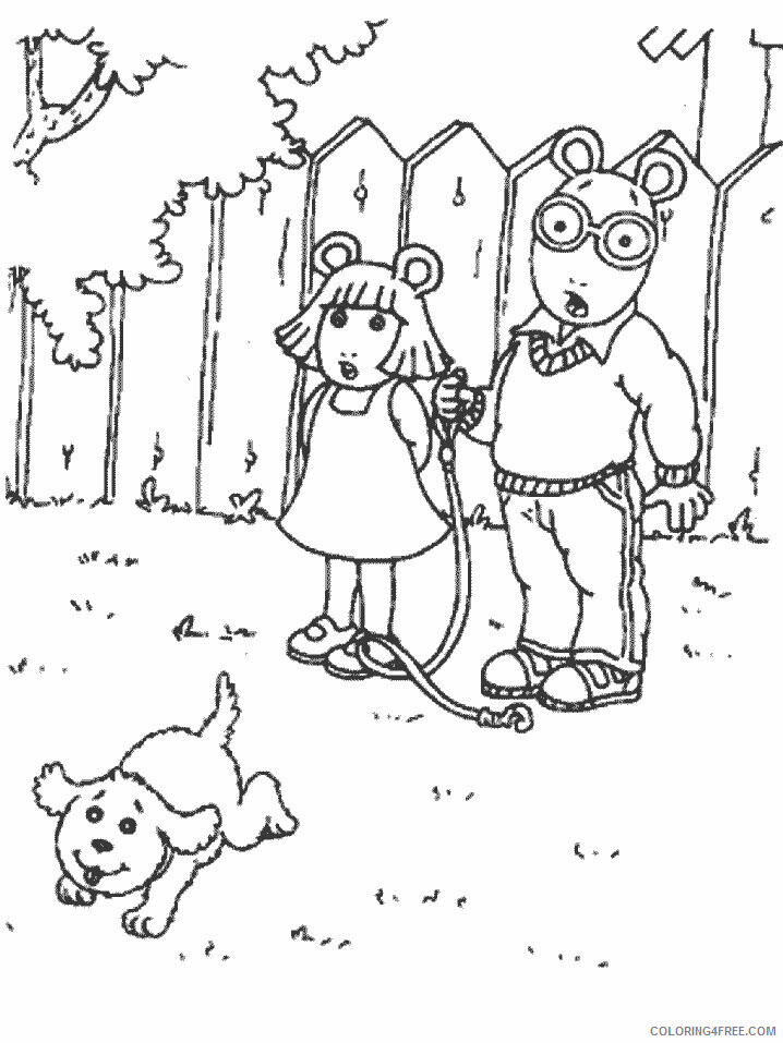 Arthur Cartoons Printable Sheets Printable Arthur 21 Cartoons Coloring 2021 a 3245 Coloring4free