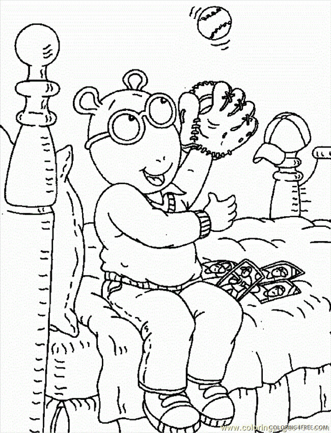 Arthur Coloring Pages Printable Sheets Free Printable Arthur Pages 2021 a 3263 Coloring4free