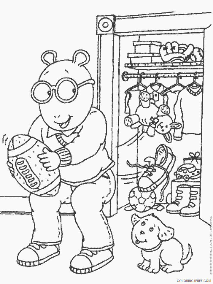 Arthur Coloring Pages Printable Sheets Printable Arthur 22 Cartoons Coloring 2021 a 3264 Coloring4free
