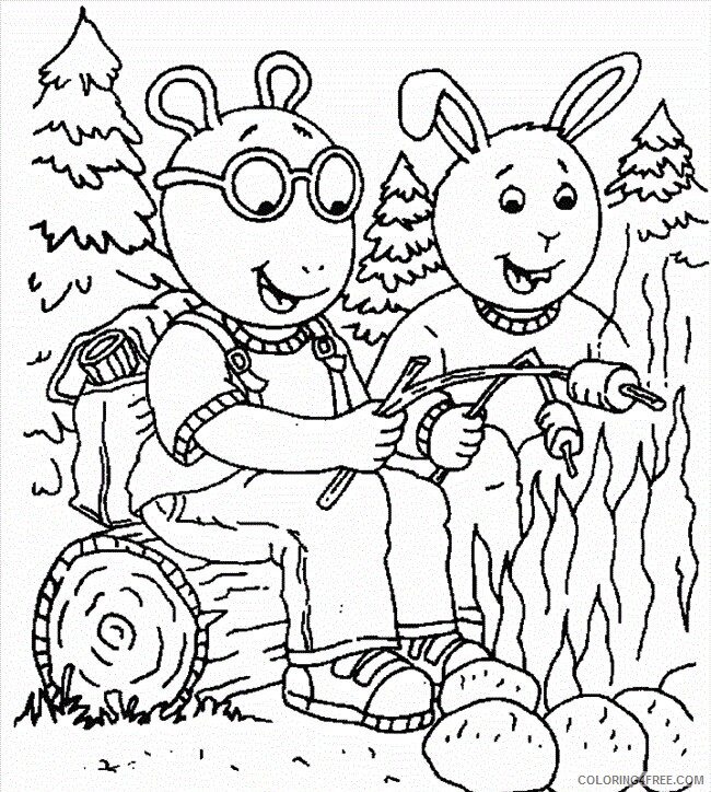 Arthur Coloring Pages to Print Printable Sheets Arthur And Friends 2021 a 3269 Coloring4free