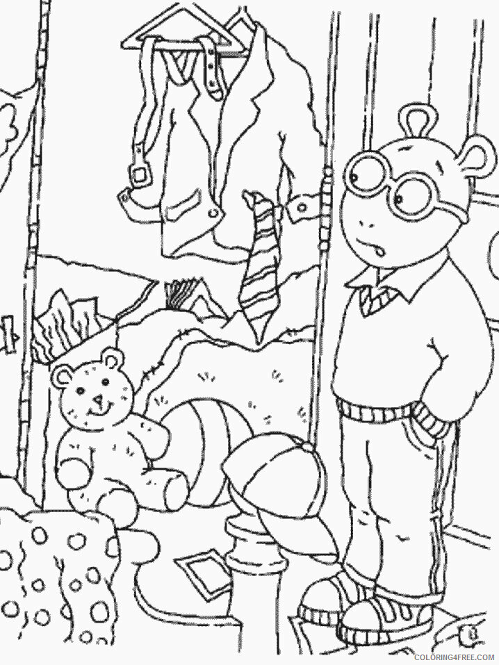 Arthur and Friends Printable Sheets Arthur 28 Cartoons Pages 2021 a 3147 Coloring4free