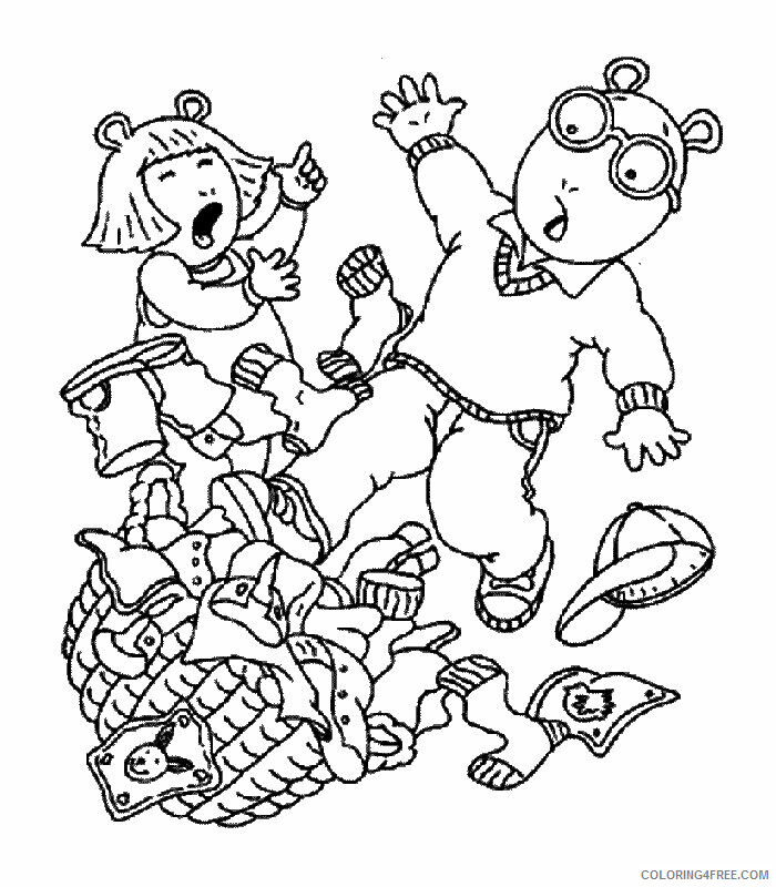 Arthur and Friends Printable Sheets Free Printable Arthur Pages 2021 a 3158 Coloring4free