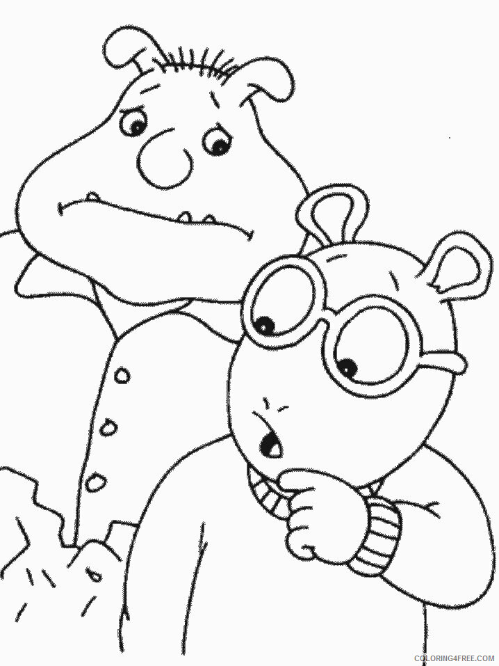 Arthur and Friends Printable Sheets Free Printable Arthur Pages 2021 a 3160 Coloring4free