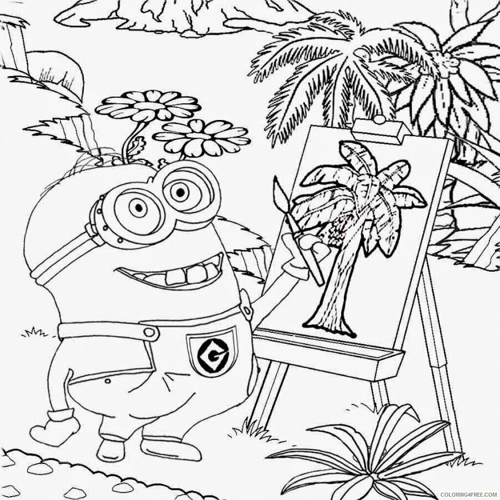 Artist Coloring Page Printable Sheets Artist Pages 2021 a 3282 Coloring4free
