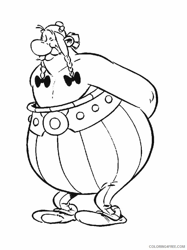 Asterix and Obelix Coloring Pages Printable Sheets Asterix Obelisk Pages 2021 a 3364 Coloring4free