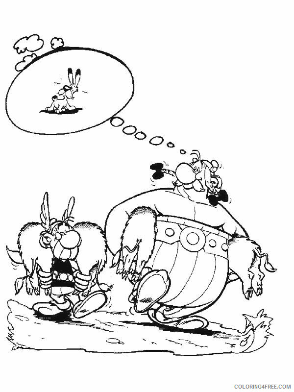 Asterix and Obelix Coloring Pages Printable Sheets Kids n fun com 37 2021 a 3377 Coloring4free