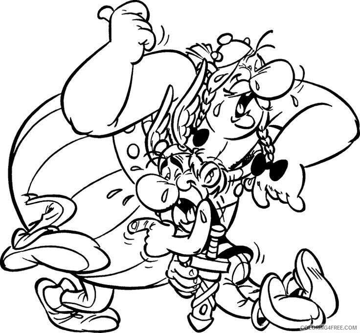 Asterix and Obelix God Save Brittania Coloring Pages Printable Sheets 2021 a 3384 Coloring4free