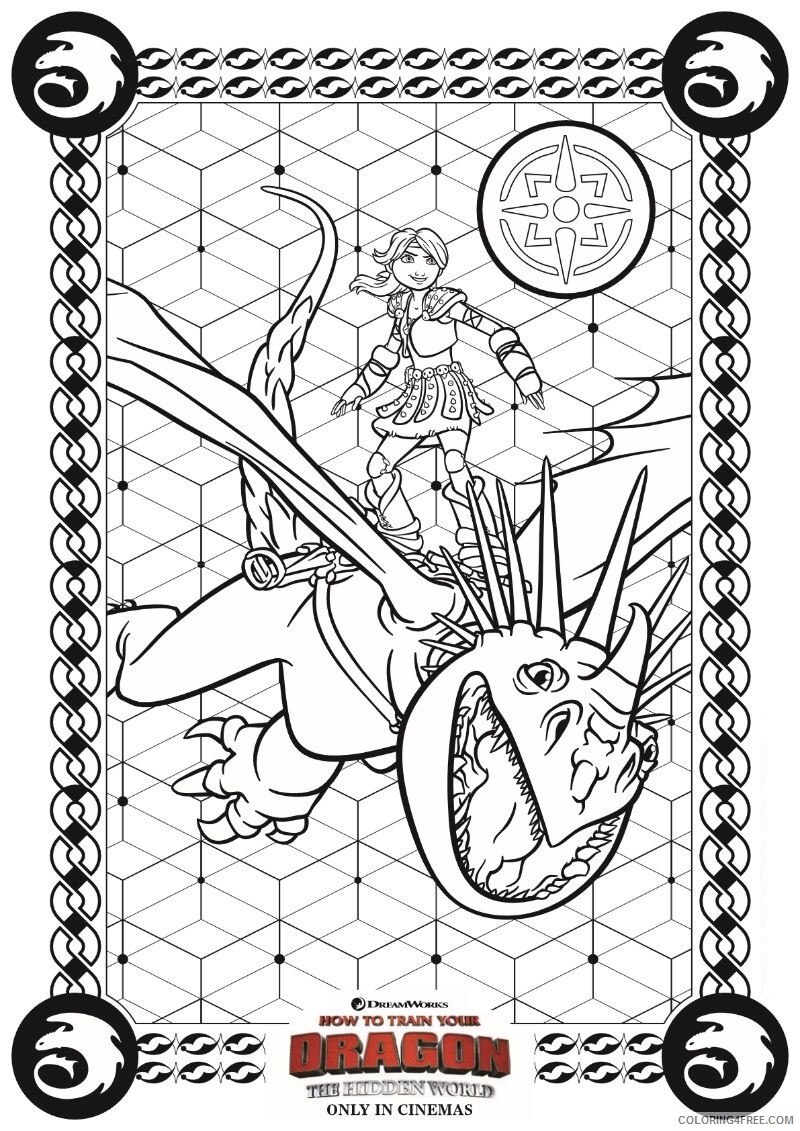 Astrid Coloring Pages Printable Sheets Astrid And Her Dragon Coloring 2021 a 3408 Coloring4free