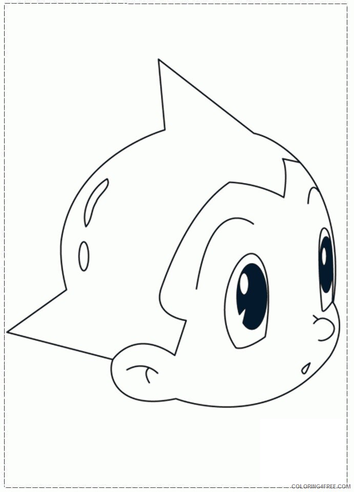 Astro Boy Pictures Printable Sheets Astro Boy page 4 2021 a 3425 Coloring4free
