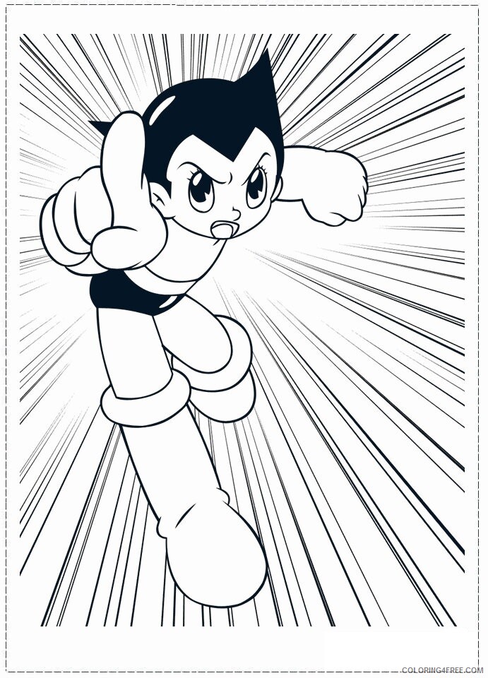 Astro Boy Pictures Printable Sheets Astro Boy page 6 2021 a 3427 Coloring4free
