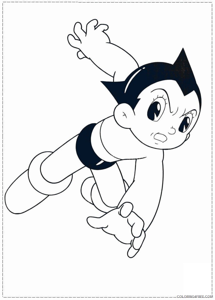 Astro Boy Pictures Printable Sheets Astro Boy page DinoKids 2021 a 3429 Coloring4free