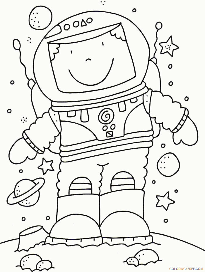 Astronaut Coloring Page Printable Sheets Astronaut Picture For 2021 a 3460 Coloring4free