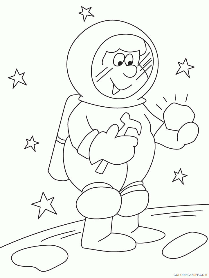 Astronaut Coloring Page Printable Sheets Free Printable Astronaut Pages 2021 a 3470 Coloring4free