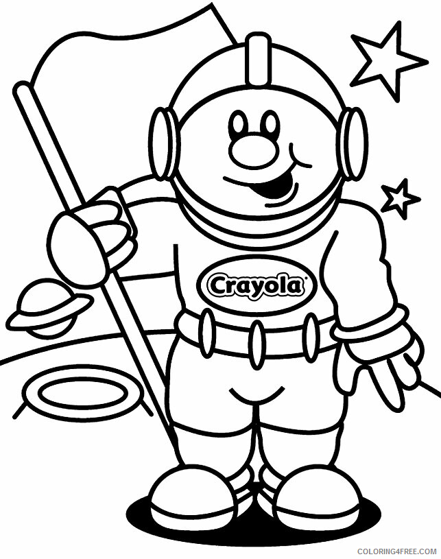 Astronaut Coloring Page Printable Sheets Free Printable Astronaut Pages 2021 a 3471 Coloring4free