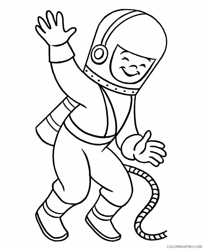 Astronaut Coloring Page Printable Sheets Free Printable Astronaut Pages 2021 a 3472 Coloring4free