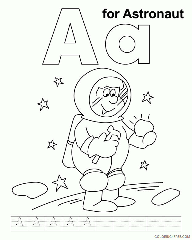 Astronaut Coloring Pages Printable Sheets Astronaut For Kids 2021 a 3489 Coloring4free