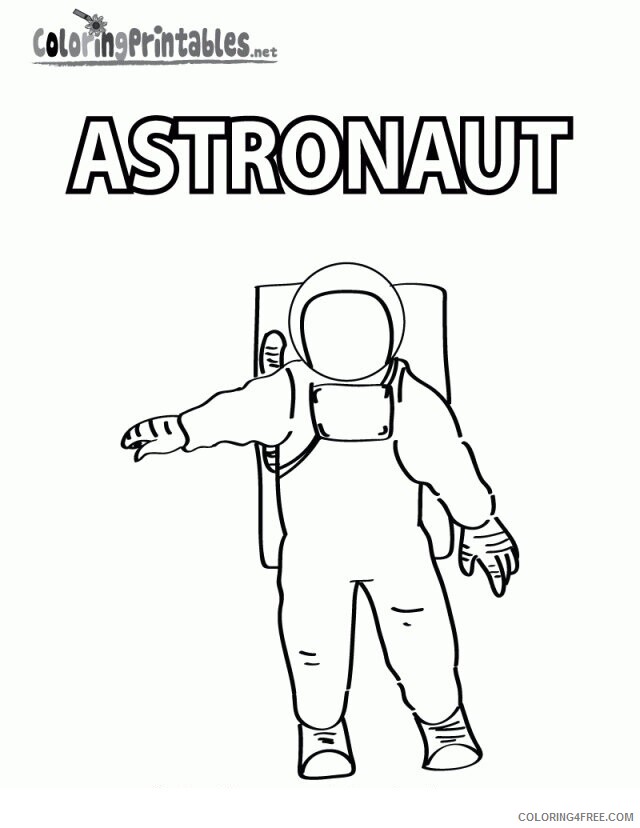 Astronaut Coloring Pages Printable Sheets Astronaut Page Printable Outer 2021 a 3487 Coloring4free
