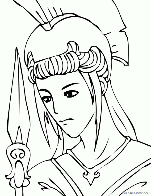 Athena Coloring Pages Printable Sheets Ancient Egypt For 2021 a 3525 Coloring4free