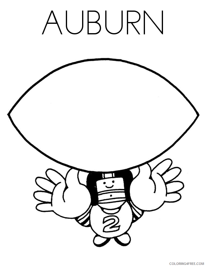Auburn Coloring Pages Printable Sheets Auburn 1 png 2021 a 3557 Coloring4free