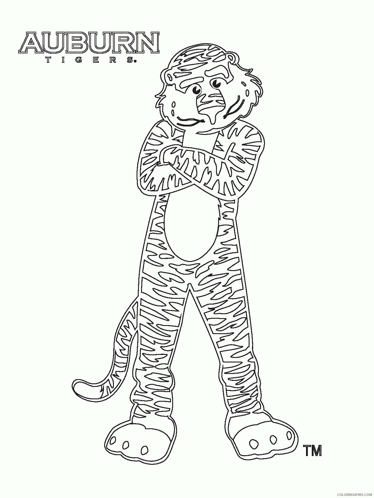 Auburn Coloring Pages Printable Sheets Auburn jpg 2021 a 3562 Coloring4free
