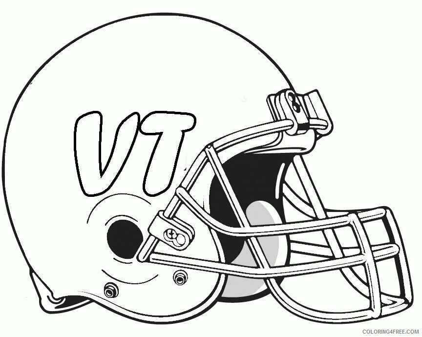 Auburn Tigers Football Coloring Pages Printable Sheets Helmet Football 2021 a 3574 Coloring4free