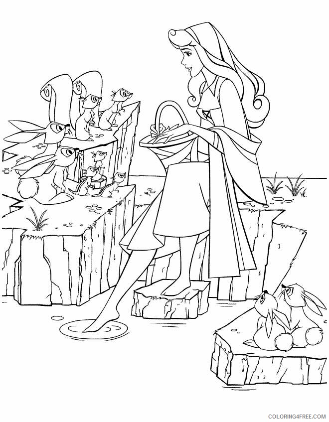 Aurora Coloring Pages Printable Sheets Aurora With The 2021 a 3609 Coloring4free