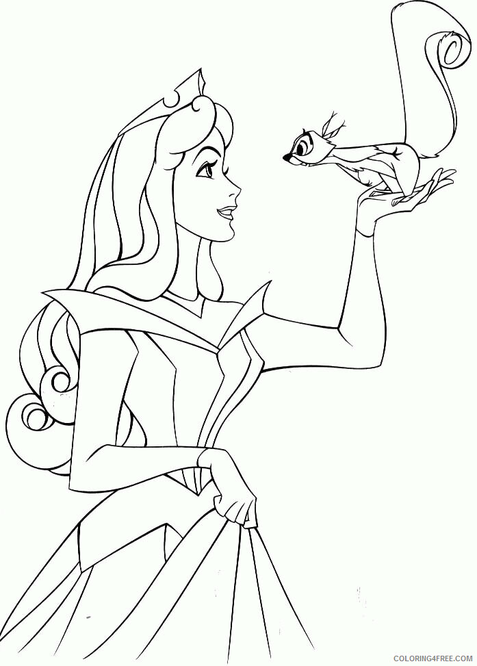 Aurora Coloring Pages Printable Sheets Beautiful Princess Aurora Pages 2021 a 3611 Coloring4free