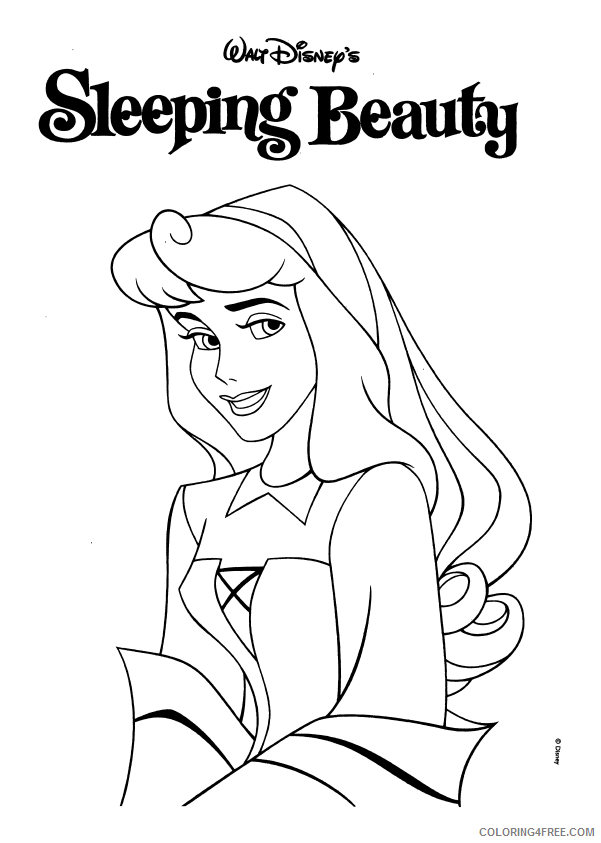 Aurora Coloring Pages Printable Sheets Disney Princesses aurora colouring pages 2021 a 3613 Coloring4free