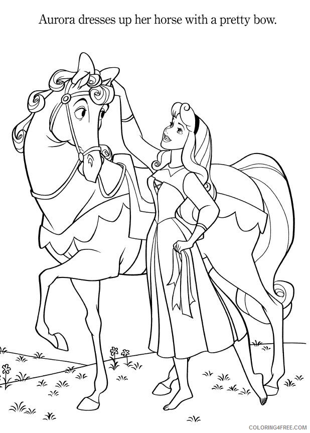 Aurora Coloring Pages Printable Sheets Disney Princesses aurora colouring pages 2021 a 3614 Coloring4free