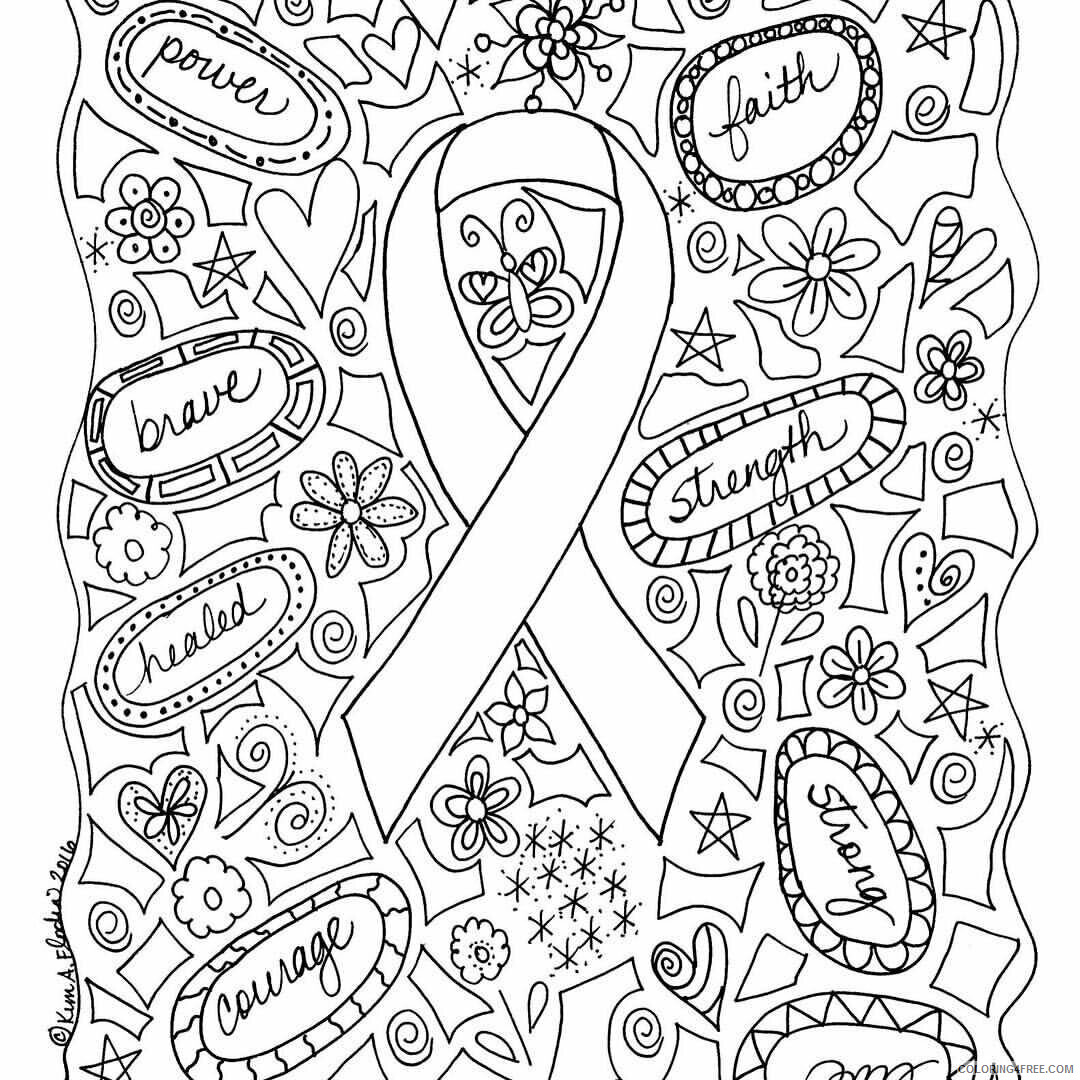 Autism Awareness Coloring Pages Printable Sheets Cancern 2021 a 3688 Coloring4free