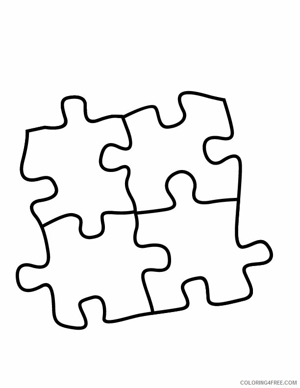 Autism Puzzle Piece Coloring Page Printable Sheets puzzle piece Colouring jpg 2021 a 3707 Coloring4free