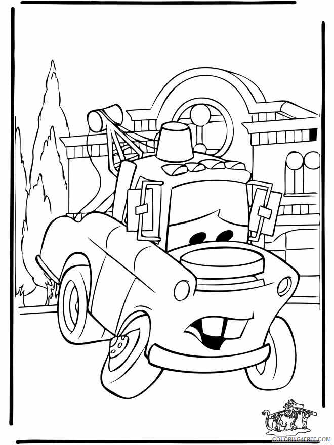 Auto B Good Coloring Pages Printable Sheets ferdinand nickerson Cars Disney 2021 a Coloring4free