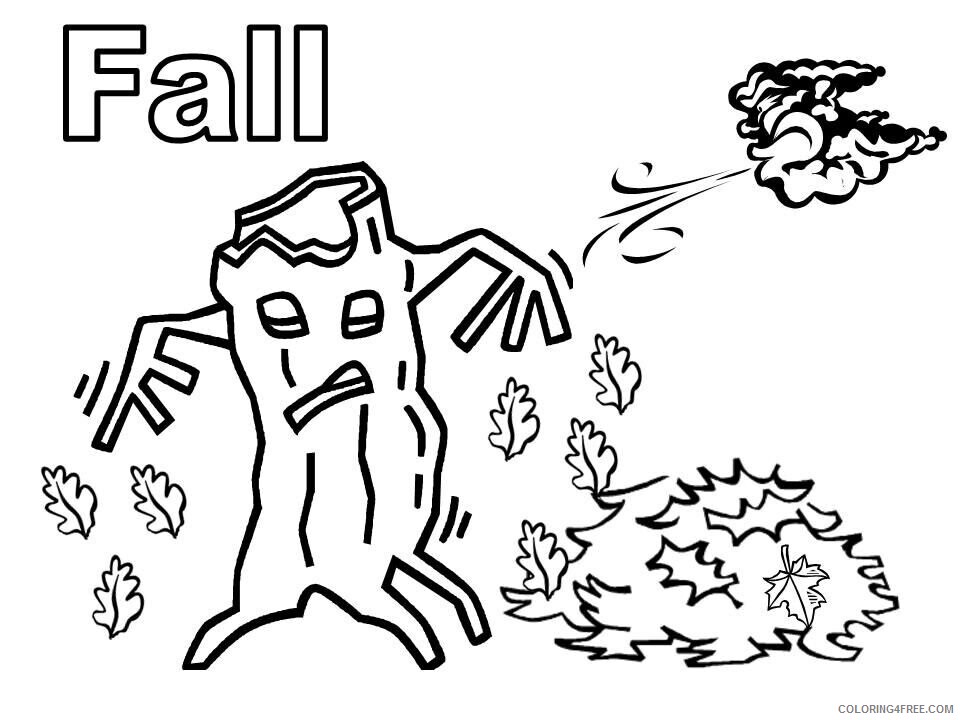 Autumn Coloring Pages Free Printable Sheets Fall Leaf Free 2021 a 3846 Coloring4free