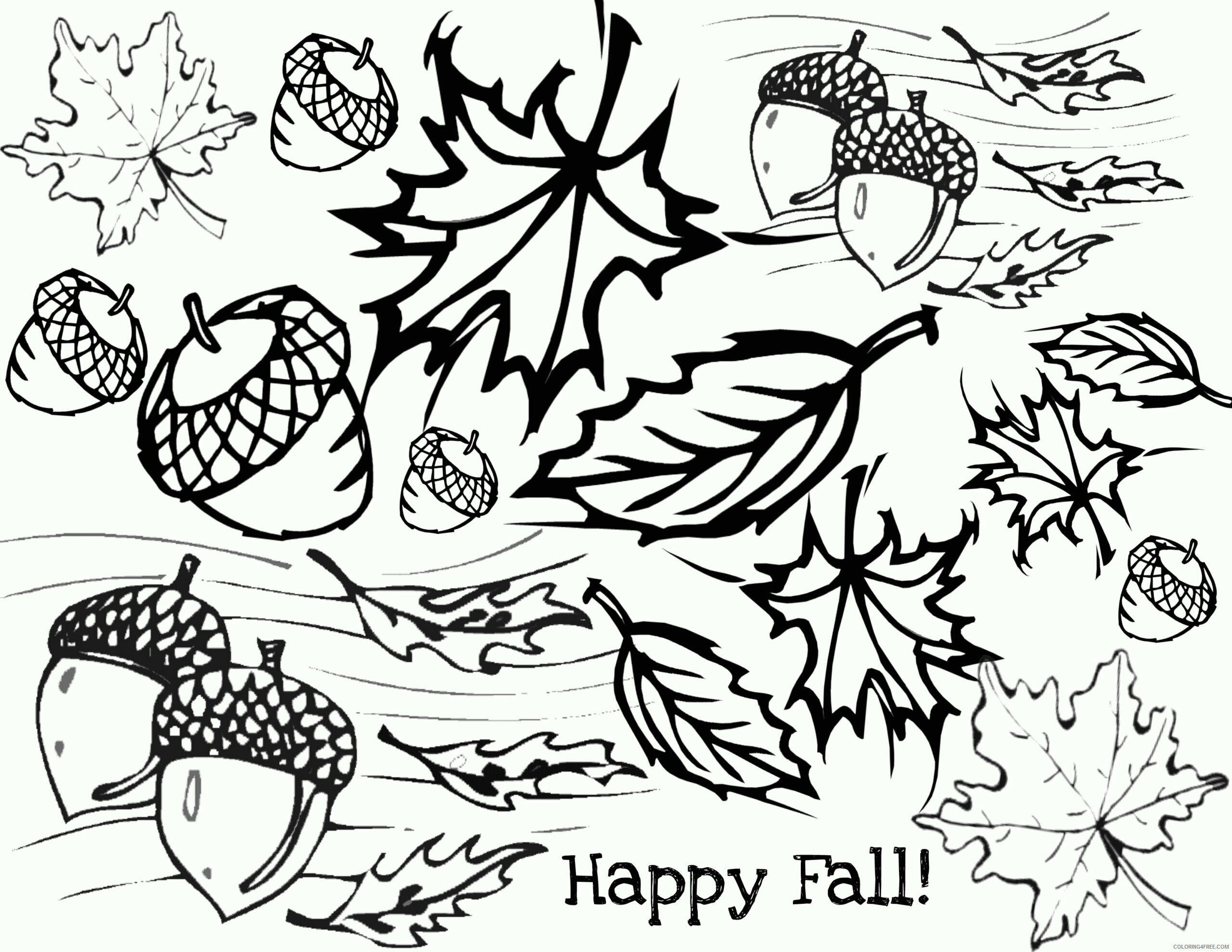 Autumn Coloring Pages for Preschoolers Printable Sheets Amazing of Finest Fall 2021 a 3809 Coloring4free