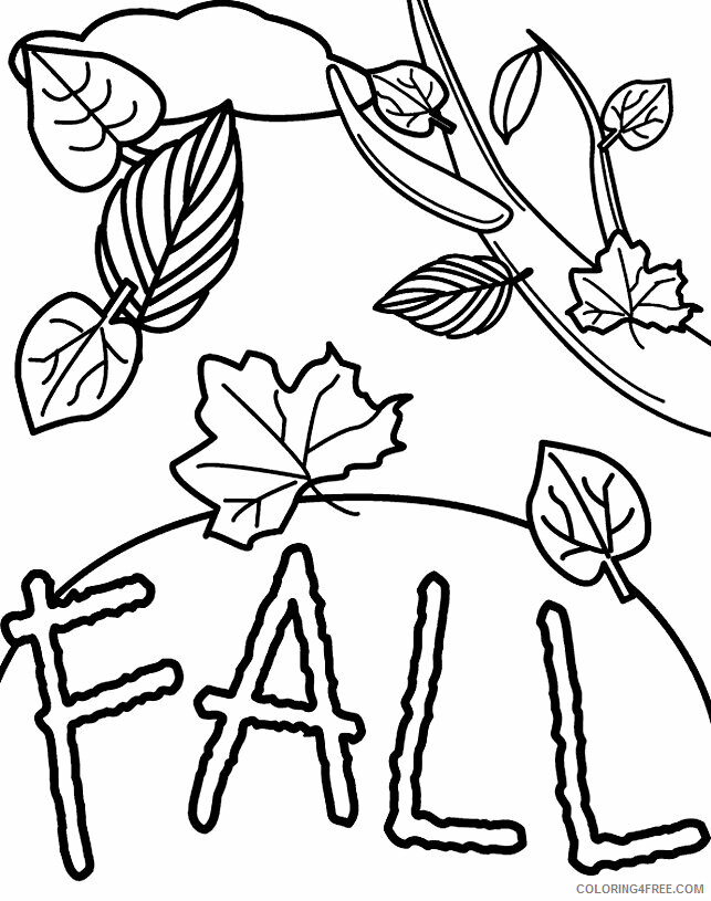 Autumn Coloring Pages for Preschoolers Printable Sheets Fall for Kids 2021 a 3821 Coloring4free