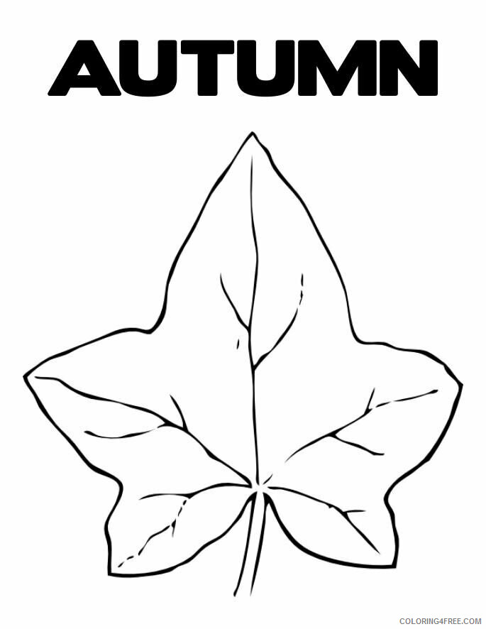 Autumn Leaf Coloring Page Printable Sheets Autumn Leaf Printable 2021 a 3919 Coloring4free