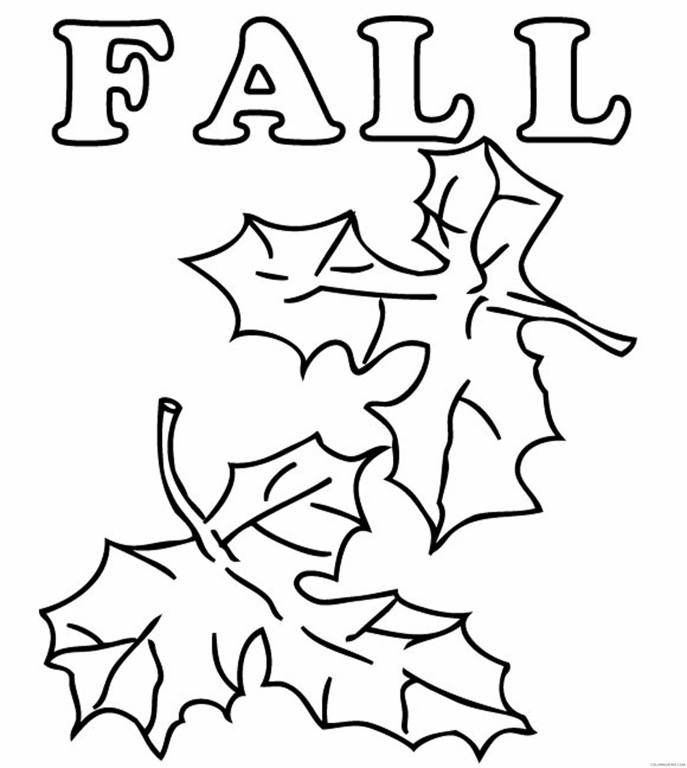 Autumn Leaf Coloring Page Printable Sheets fall autumn leaves pages 2021 a 3923 Coloring4free
