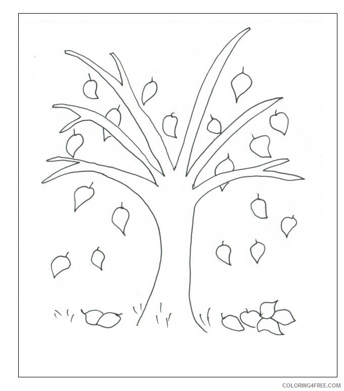 Autumn Leaf Coloring Pages Printable Sheets Autumn Leaves Colouring For 2021 a 3943 Coloring4free