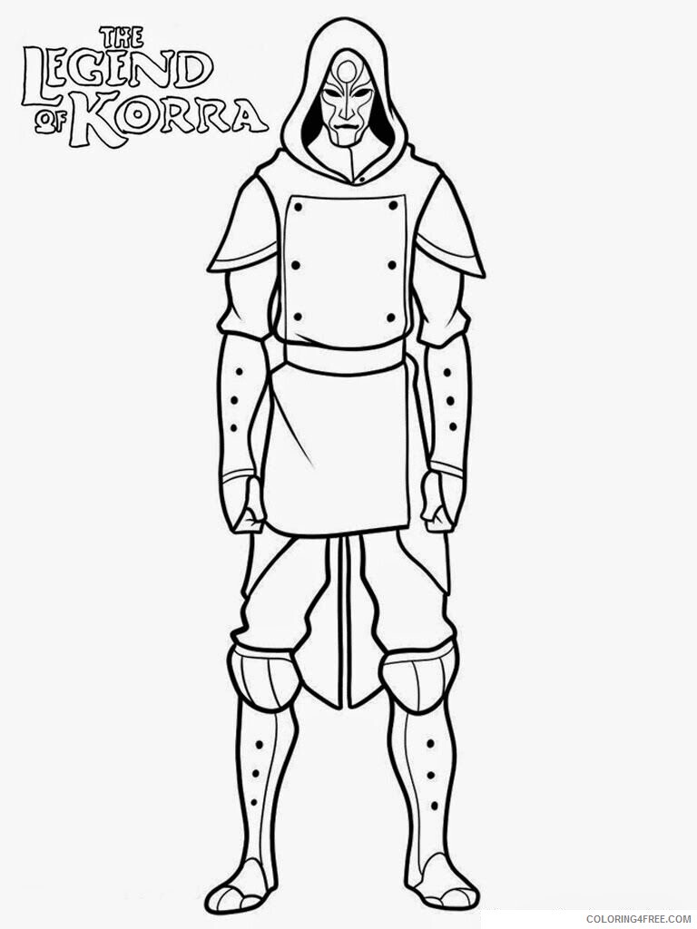 Avatar Legend of Korra Coloring Pages Mewarnai Gambar Avatar The Legend 2021 a 4070 Coloring4free