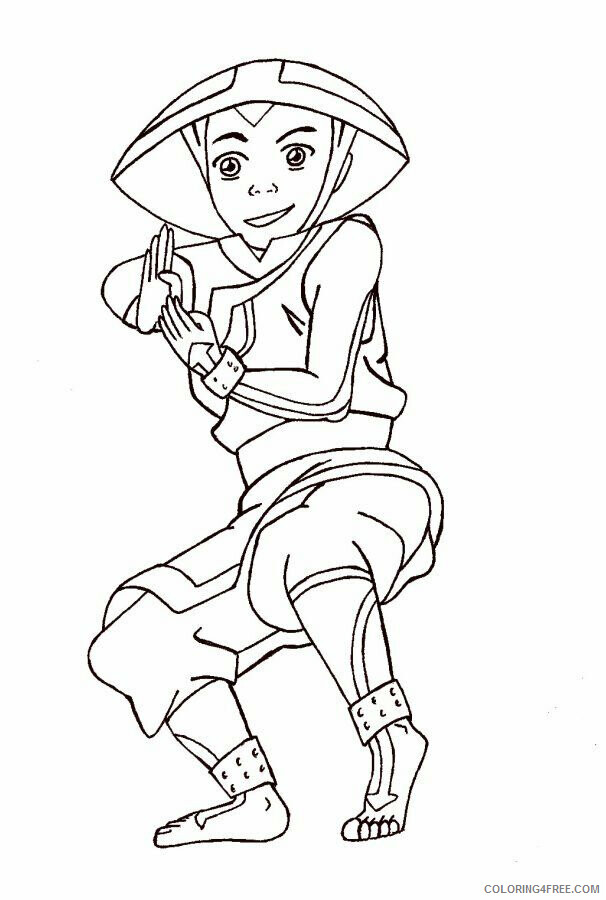 Avatar Legend of Korra Coloring Pages Printable Sheets The Last Airbender Toph 2021 a 4060 Coloring4free